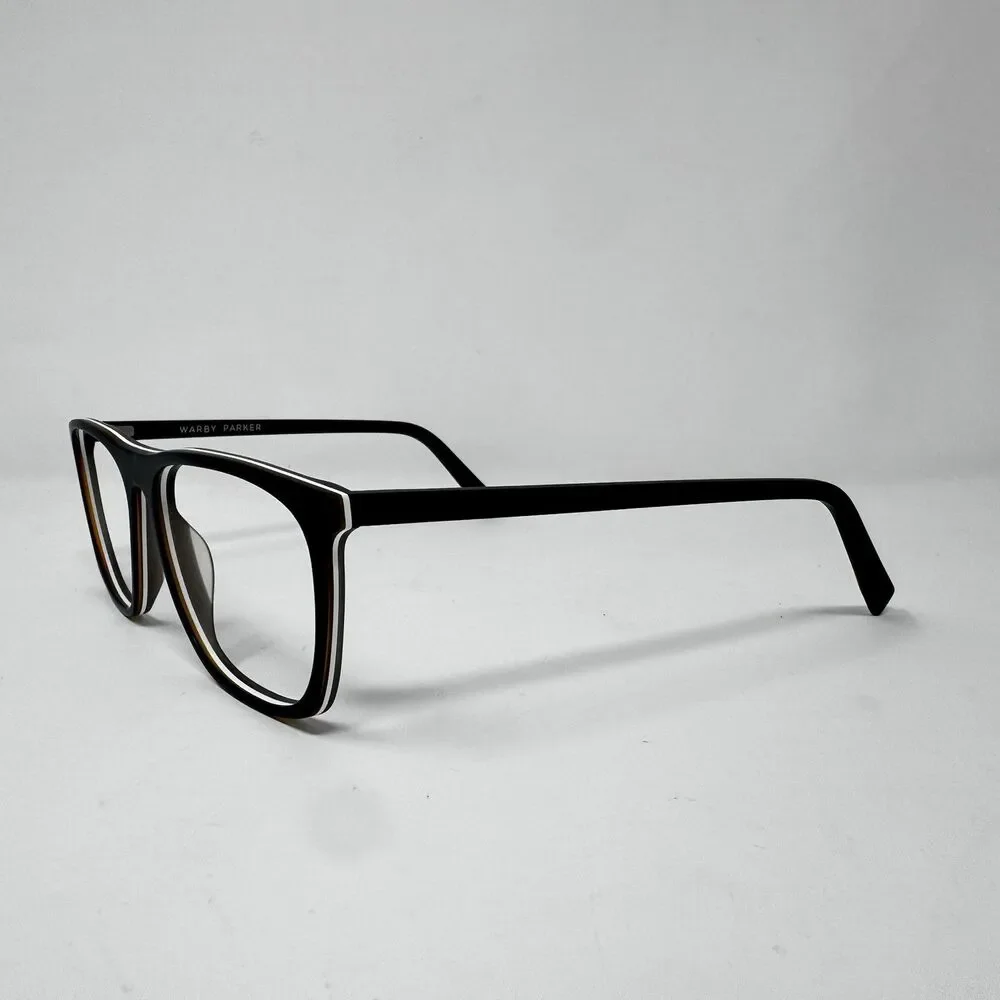 Warby Parker Fletcher M103 Black Eyeglass Frames 55-15-145